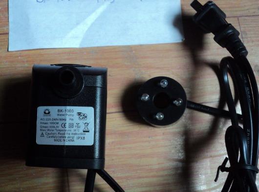 工艺水泵配LED灯 提升水族箱美感的理想之选